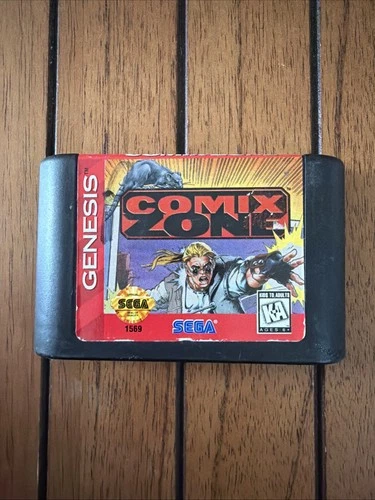 Comix Zone For Sega Genesis 1995 Cartridge Only Tested Working