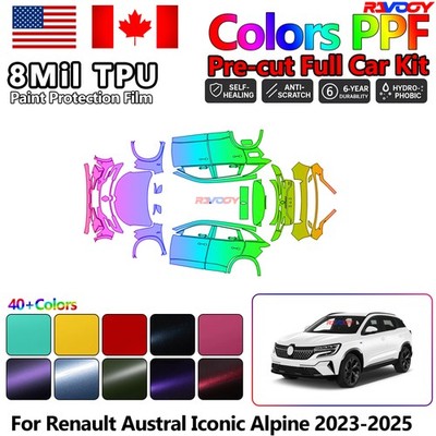 Precut PPF Paint Protection Film For Renault Austral Iconic Alpine 2023-2025