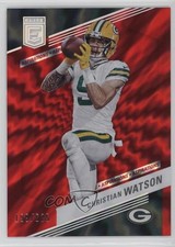 2023 Panini Donruss Elite Aspirations Shimmer 199/625 Christian Watson #17 05ol