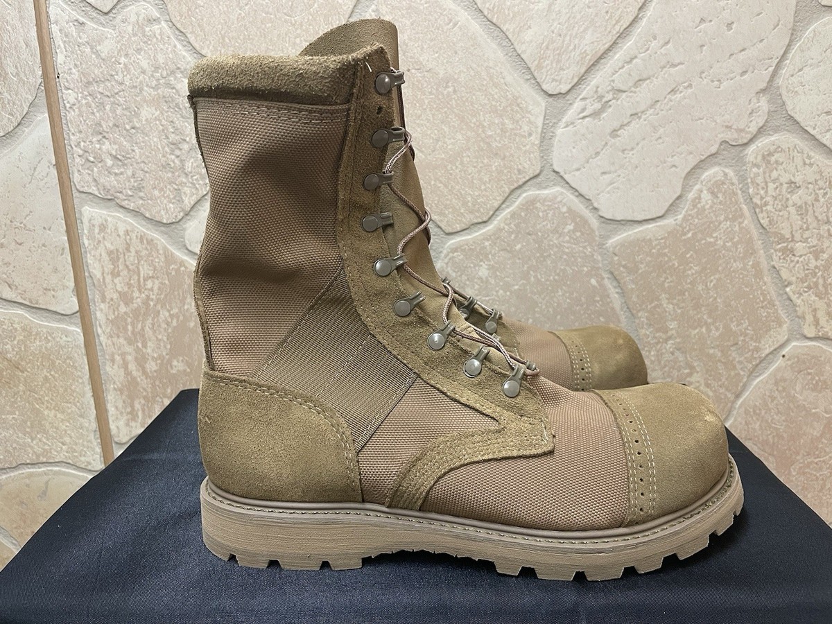 Men's 14 D Corcoran Coyote Marauder Military Steel Toe Jump Boot