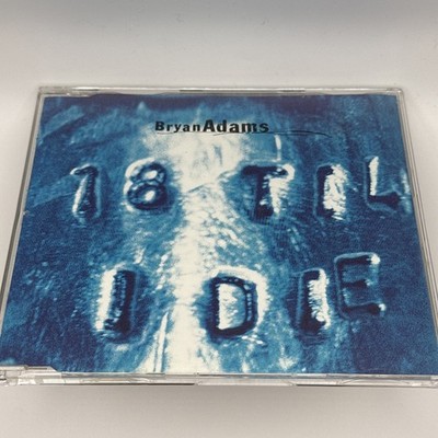 Bryan Adams   18 Til I Die (CD, 1996, Live Tracks) VG/NM