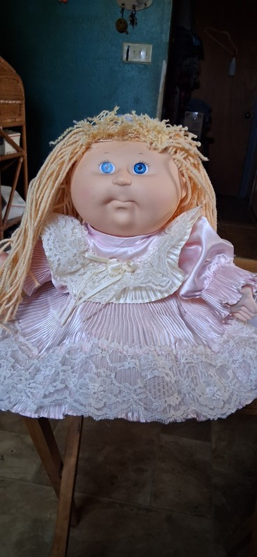Vintage Cabbage Patch Kid Good Played With Shape 1st Edition 1990 Hasbro  13"...