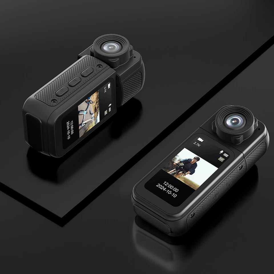 Mini Daumen Actionkamera HD Bodycam WiFi Sport Kamera Tragbare Körperkamera DE - Bild 2 von 4