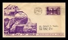 US COVER MOUNT RAINIER NATIONAL PARK IMPERFORATE FDC SCOTT 758 DYER CACHET