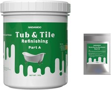 Tub and Tile Refinishing Kit White, Without T...