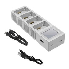 4-Slot Digital Display Battery Charger Charging Hub For DJI Mini 3 Pro Drone