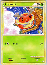 Pokemon Card HS Triumphant Kricketot 65/102 NEAR MINT on eBay