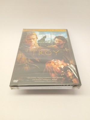 Brad Pitt Troy DVD 2005 2 Disc Set Full-screen , Brand New, Factory Sealed