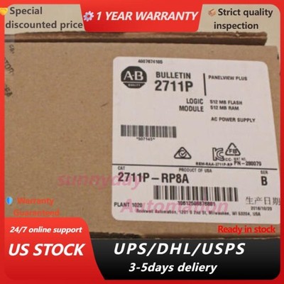AB 2711P-RP8A New Factory Sealed HMI PanelView Plus 6 Logic Module 1PCS