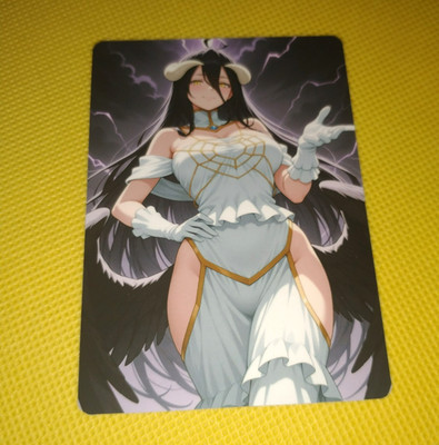 Albedo Overlord Mature Secret Goddess doubled waifu card
