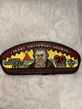 MINT CSP Texas Southwest Council FOS SA-? 90th Anniversary Camp Fawcett