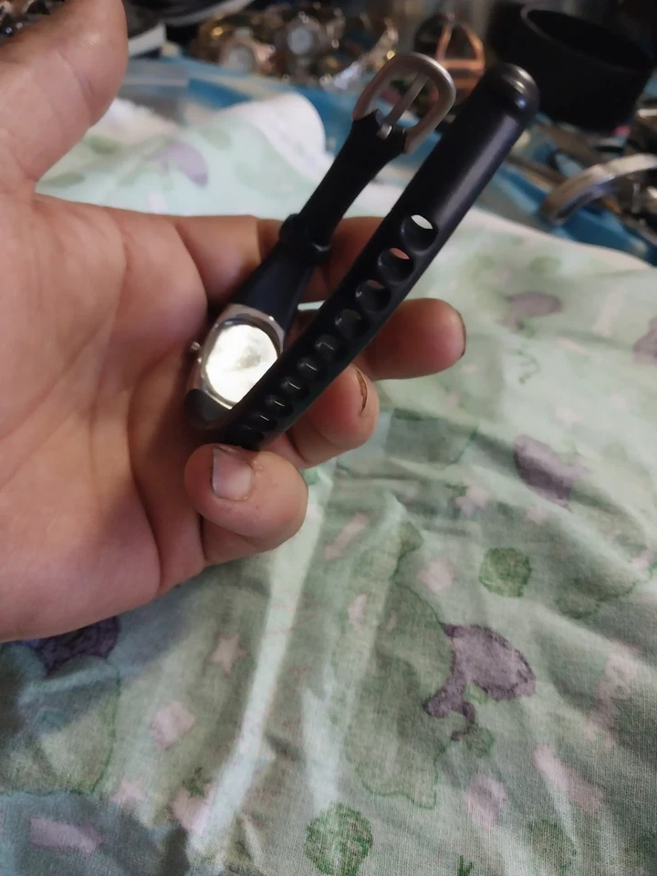 Nike WR0102 Caja Acero Inoxidable Cuarzo Analógico Reloj Mujer Batería Nueva Foto 3 de 4