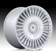 Asanti Black Label Abl40 Tiara Machined Silver 20x9 5x112 5x120 27mm