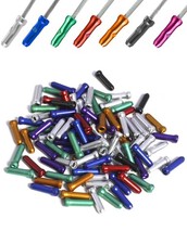 Bike Cable End Caps Alloy Brake Cable End Tips for Road Mountain Bicycle