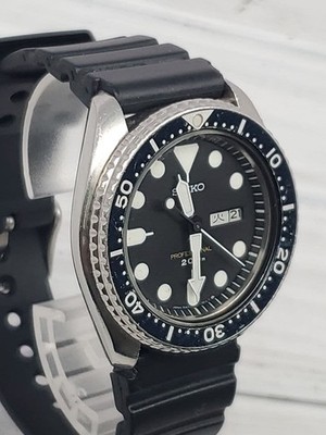 Seiko Professional Men's Black Watch - 7C43-7010 for sale online