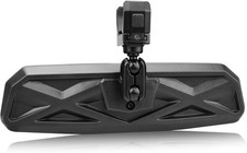 UTV Universal Rear View Mirror for 1.5-2.0 Inch Roll Cage, Compatible with Polar