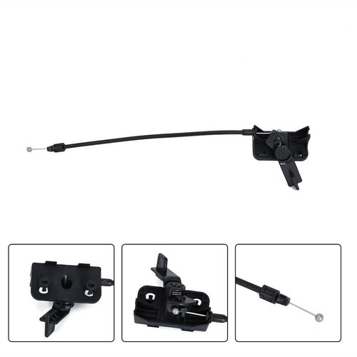 Cable Hood Release Metal Black Part Number: 68257542AA Hood Release Cable - Picture 16 of 23