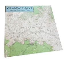 New Sealed Grand Canyon National Park Map Jigsaw Puzzle