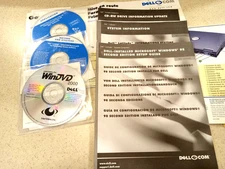 Dell Latitude Manual(s)/Guide & Reinstallation Software-CD Creator/WinDVD 2000