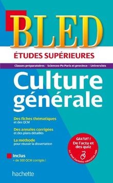BLED ETUDES SUPERIEURES CULTURE GENERALE von Bled, Odett... | Buch | Zustand gut