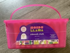 Mondo Llama Sidewalk Chalk - 50 pieces - for kids 4 - factory sealed