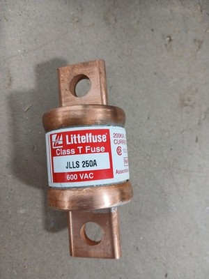 Littelfuse JLLS 250A Class T Fuse 600VAC 250A Current-Limiting 3-Pack