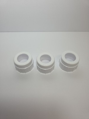 Dr. Browns Natural Flow Baby Bottle Collar Rings Tops Lot of 3 Replacement Parts
