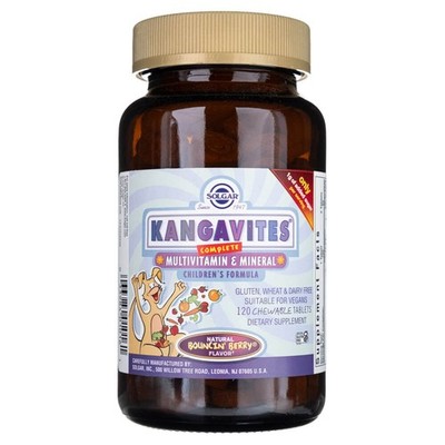 Solgar Kangavites Vitamine für Kinder (Beerengeschmack)