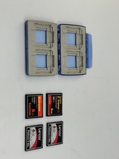 SanDisk Extreme III Extreme 8gb , 2 Lexar 4GB Compact Flash Memory Cards in Case