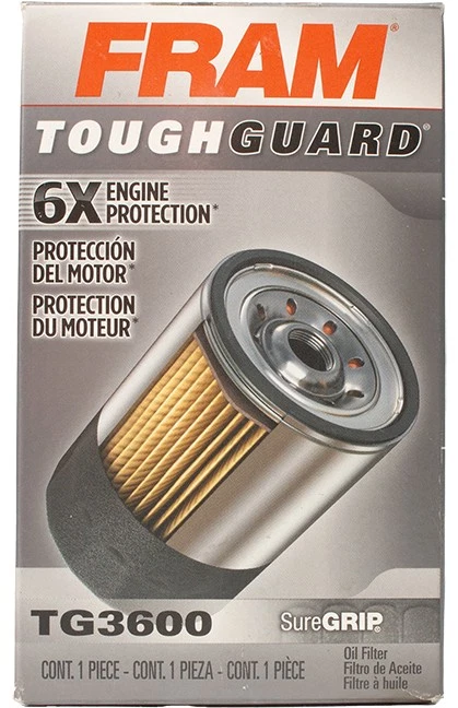 Filtro de aceite de repuesto protector resistente FRAM para Ford Taurus 1992-09 modelo ID TG3600 Foto 3 de 4