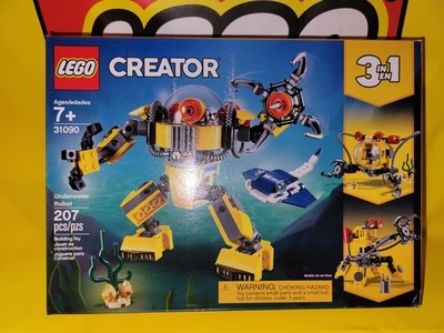 Sealed LEGO CREATOR 31090 Underwater Robot!