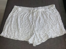 M S Pyjamas Loungewear Shorts Elastiacted Waist 16 Grey Marl Mix BNWT