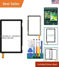 Digitizer Replacement for ONN 10.1 Tablet - Full Protection Included