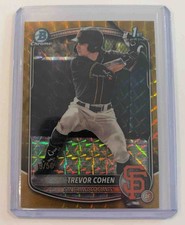 2025 Bowman Draft Trevor Cohen #BDC-46 Chrome Gold Geometric /50 1st Prospect