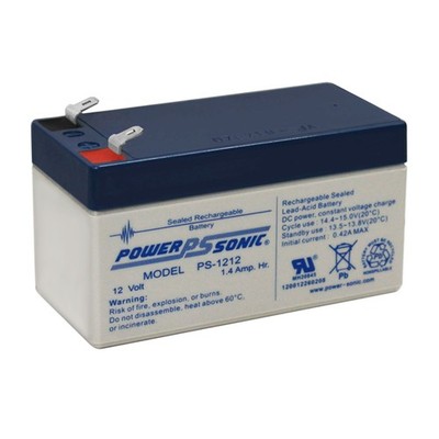 Power-Sonic 12V 1.4Ah SLA Replacement Battery for Enerwatt WP1.3-12