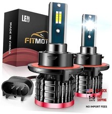 Light Bulbs,80W 16000 Lumens Bright,6500K Cool White Fog Light Halogen H13/9008