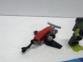 LEGO 8072 Atlantis Sea Jet Complete with Minifigure & Instructions