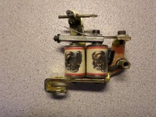 TATTOO COIL MACHINE UNKNOWN BRAND BRASS FRAME