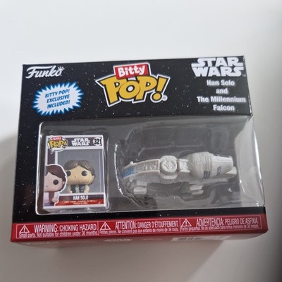 FUNKO BITTY POP STAR WARS ''HAN SOLO UND DER MILLENIUM FALCON'' UNGEÖFFNET NEU!