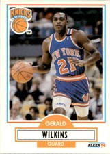 1990 Gerald Wilkins Fleer #131 NBA Card