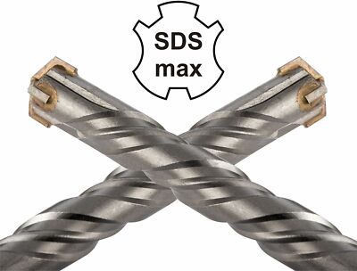 Beton-Bohrer Quadro-X SDSmax Hammerbohrer Kreuzschneide Ø 30 x 450mm