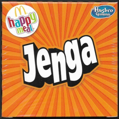 McDonalds Happy Meal 2019, Hasbro Gamming Jenga Spiel