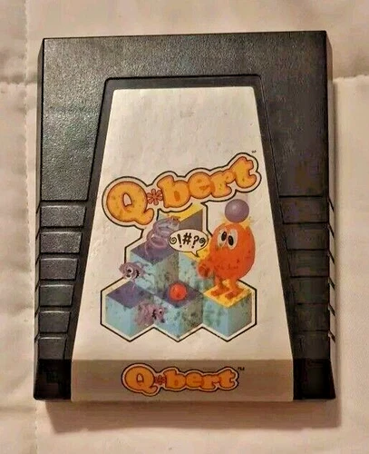 Colecovision Q*bert Qbert Game Tested And Works Cartidge Only