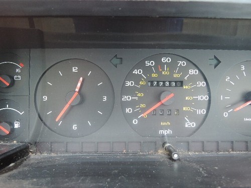 1988 VOLVO 740 / 760 TURBO Used Original GAUGE CLUSTER Not Tested for Parts - Bild 3 von 20