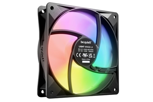 be quiet! Light Wings LX 120mm PWM 3-Pack | RGB Silent Cooling Fans | UK Partner - 第 4/4 張圖片