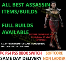✅ PC PS4 PS5 XBOX SWITCH✅ ASSASSIN ALL BEST ITEMS BUILD DIABLO 2 RESURRECTED D2R