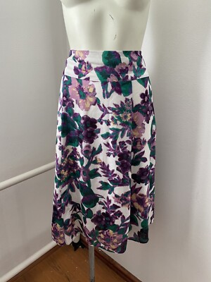 Gerry Weber Midi Skirt Size XL Floral Sk61