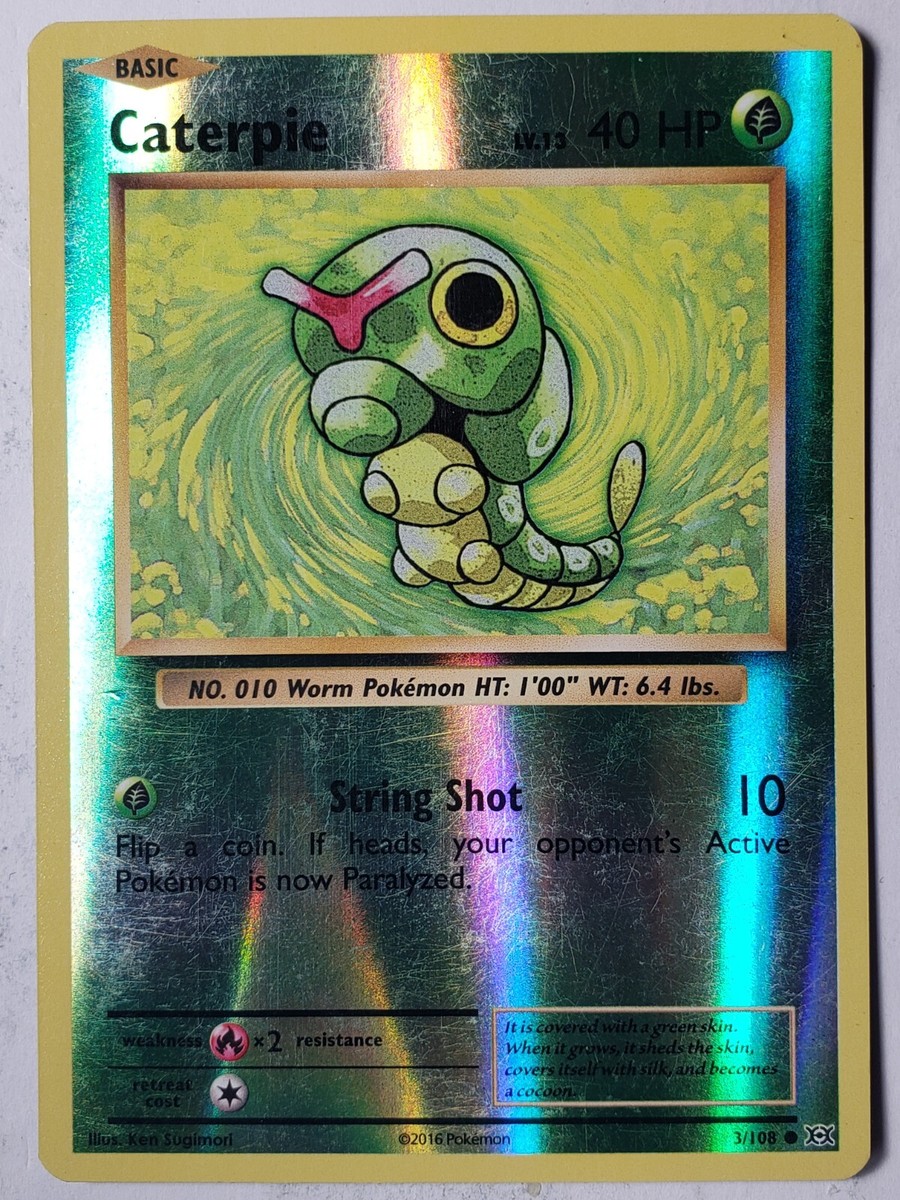 basic caterpie pokemon card value 075/063 Arven's Greedent main image 0