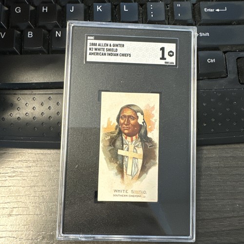 1888 N2 Allen & Ginter #47 White Shield — SGC 1