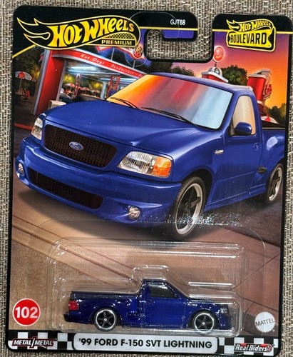 2024 Hot Wheels Boulevard # 102 '99 Ford F-150 SVT Lightning , Lot of Five ! - Picture 2 of 6